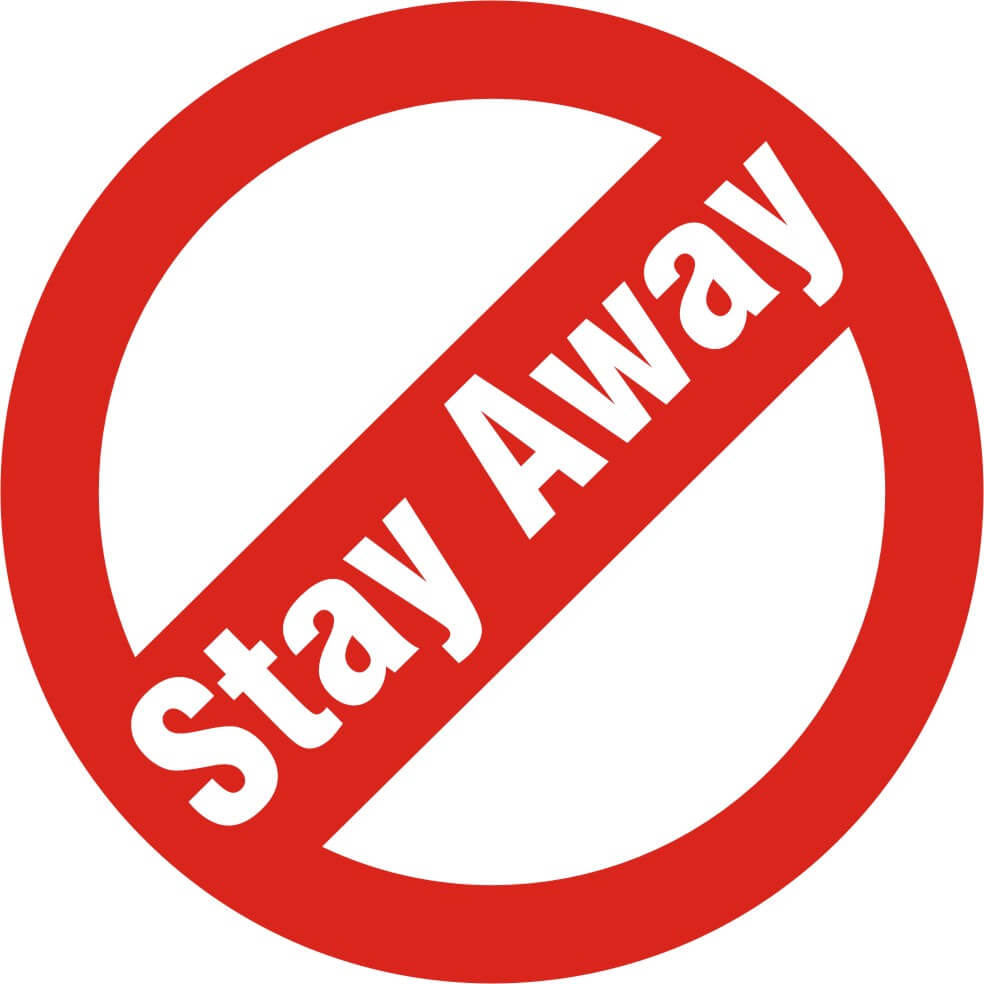Image result for Stay Away