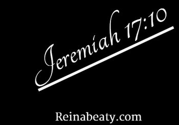 Jeremiah  17:10 Heart Check.